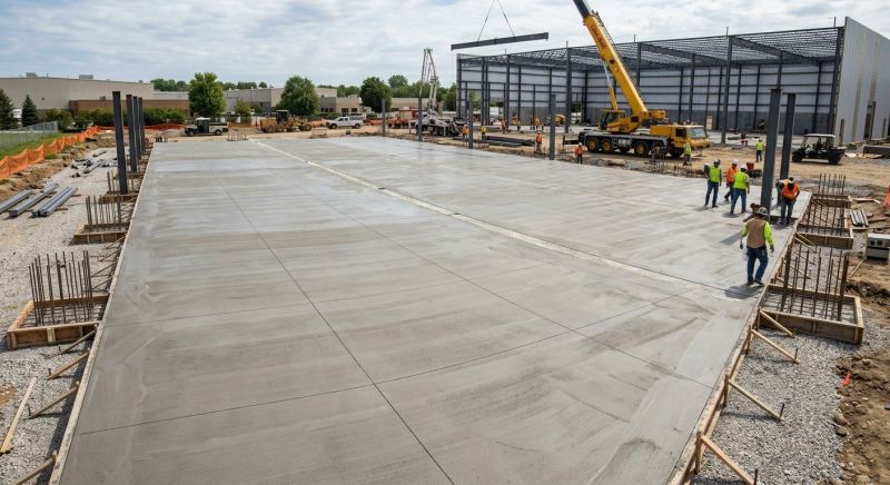 Commercial Slab Installation in Lakeland, FL